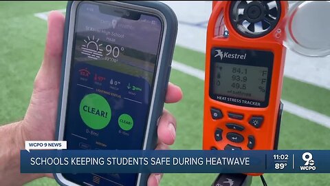 Cincinnati-area schools monitoring extreme heat, some canceling classes
