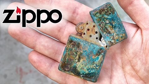 Zippo Lighter Restoration & Making a Wooden Case for it 🔥