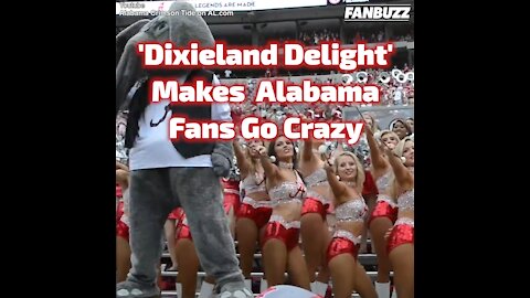 "Dixieland Delight" Makes Alabama Fans Go Crazy