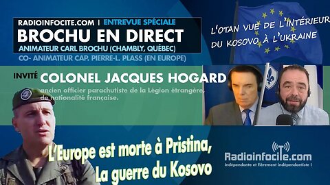 Colonel, Jacques Hogard | Brochu en direct Entrevue