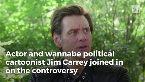 Jim Carrey Now Fully Unhinged, Posts Drawing of Alleged Kavanaugh Assault