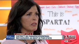 District 66 paraprofessional recognized as best in Nebraska