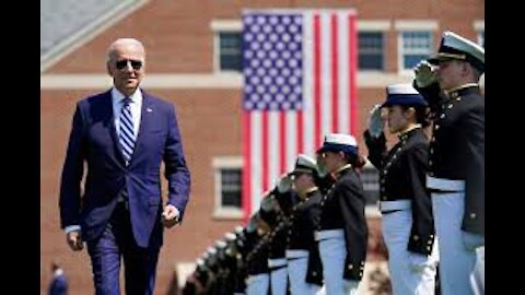 Biden delivers remarks at Coast Guard's 140th commencement ceremony
