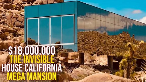 Touring $18,000,000 Invisible House near Los Angeles