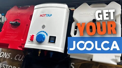 Joolca Outdoor Shower & Sink | Portable Water Heating System | Vancity Adventure