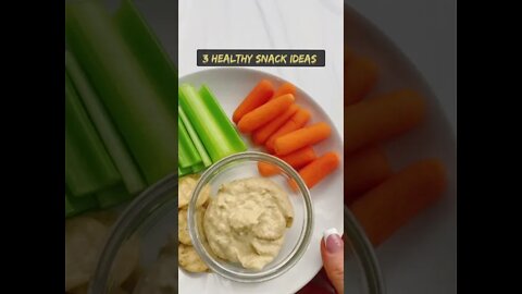 3 Healthy snack ideas | Veggie snack | #shorts