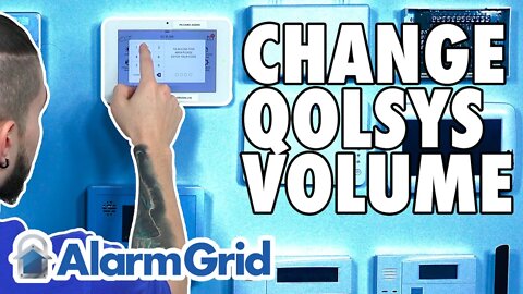 Changing the Volume of a Qolsys IQ Panel 2
