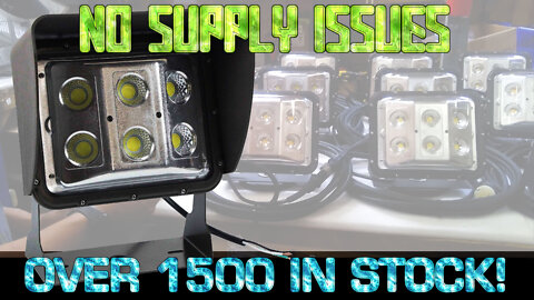 Outdoor LED Lights for Your Business or Home - NO Supply Issues - 1,500+ Units IN STOCK