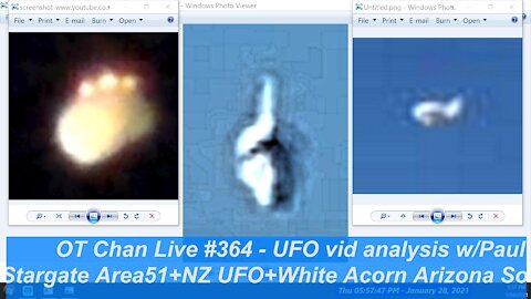 Pauls UFO video analysis and Topics - TPOM CGI and Balloons + Stargate etc ] - OT Chan Live#364