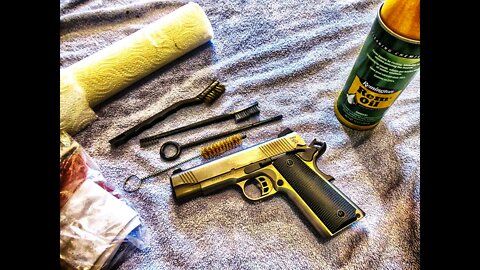 Cleaning a Tisas 1911 Pistol