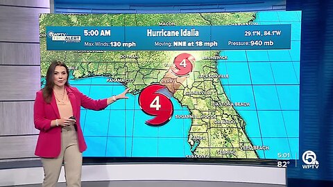 Hurricane Idalia forecast, morning of Aug. 30, 2023