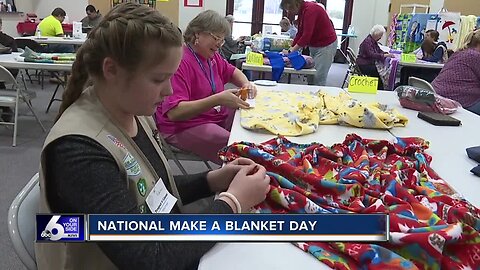 Project Linus makes blankets for kids in need on National Make a Blanket day
