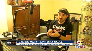 Online gamer Joe Gryniewski plays 24-hour marathon for good cause