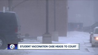 Student vaccination case heads to court