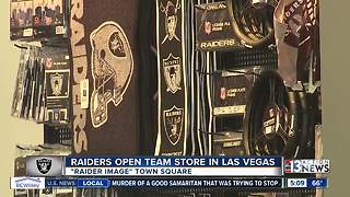 Raiders team store opens in Town Square