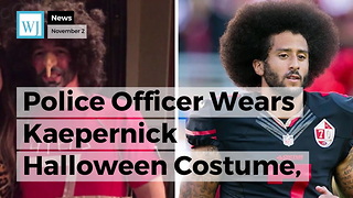 Police Officer Wears Kaepernick Halloween Costume, Twitter Users Accuse Him of Racism