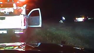 Dash cam video: Trooper revives woman along Alligator Alley