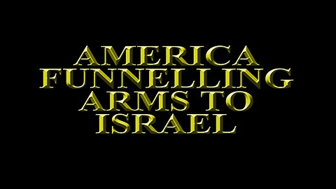 Josh Paul - Americas unchecked funnelling of Arms to Israel