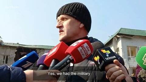 Volnovakha Physician: Ukrainian forces occupied the hospital, mined the ICU entrance