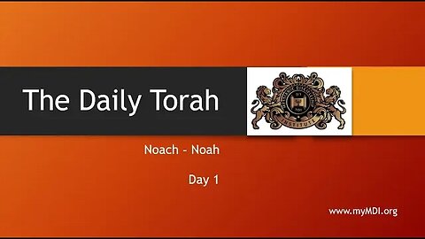 Noach / Noah - Day 1