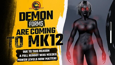 Mortal Kombat 12: Demon Forms Are Coming,? New Power Levels & Timeline?! (SPECULATION W/PROOF)
