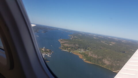 Stegeborg Castle take-off