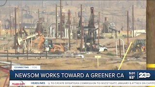 Newsom works towards a greener California