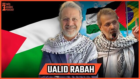 Ualid Rabah - Guerra Israel x Palestina - Presidente da FEPAL - Podcast 3 Irmãos #496