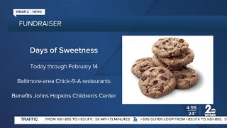 Chick-fil-A Days of Sweetness fundraiser to benefit Johns Hopkins Children's Center