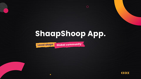 Introducing ShaapShoop App