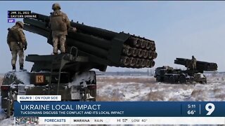 Locals discuss impact of Ukraine-Russia conflict
