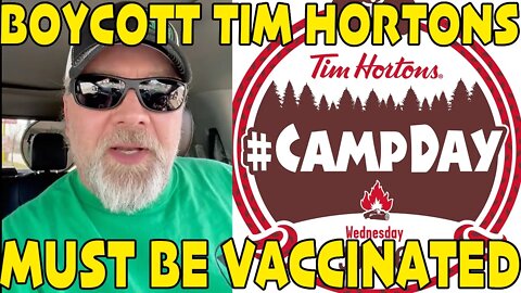 🚨 NO UNVACCINATED KIDS ALLOWED - TIM HORTONS CAMP