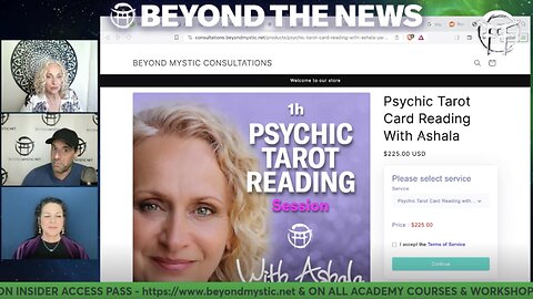 THE PSYCHIC TAROT - JANINE'S EXPERIENCE WITH ASHALA YARDLEY!