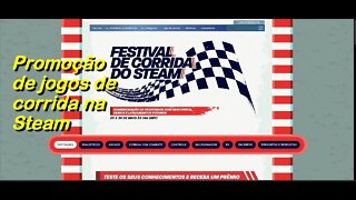 Steam, jogos de corrida em promoção