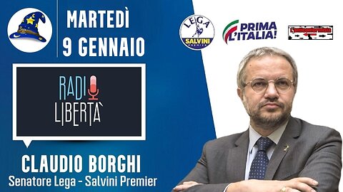 🔴 51ª Puntata della rubrica Scuola di Magia di Claudio Borghi su Radio Libertà (09/01/2024).