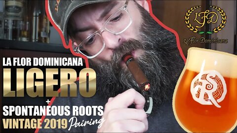 La Flor Dominicana Ligero + Spontaneous Roots Vintage 2019 Cigar Pairing