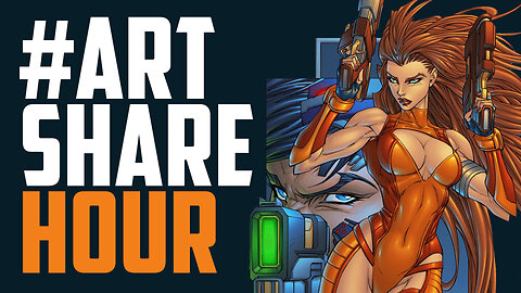 ArtShare Hour #12! It's a FEAST for the senses!