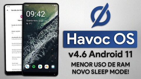 Havoc OS v4.6 | Android 11 | MENOR USO DE RAM COM NOVAS FUNÇÕES E MELHORIAS!