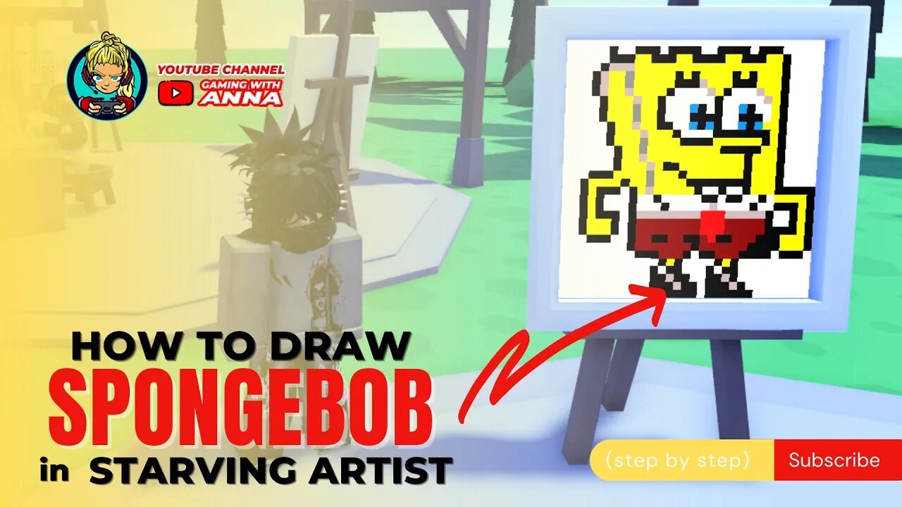 How To Draw Spongebob In Starving Artists Roblox   Q0q5e.qR4e Small How To Draw Spongebob In St 