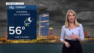 Rain overnight into Monday