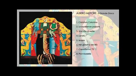Uma banda progressiva italiana: ALBERO MOTORE (Il grande gioco, 1974, parte 1)