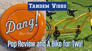 TANDEM VIDEO: Pop Review and a Bicycle for TWO!