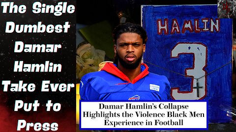 Damar Hamlin Wasn't Only a Cardiac Arrest Victim, He Was a Victim of RACISM!!!