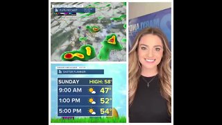 Stevie's Scoop: Gusty Showers Today