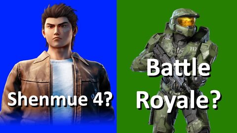 Max Payne Remakes, Halo Infinite Battle Royale Leaked, Shenmue 4?