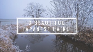 3 Beautiful Japanese Haiku