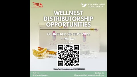 Wellnest Birdnest Distributorship Opportunities
