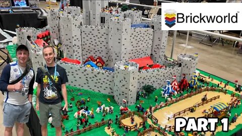LEGO Brick World Chicago 2022 Display Tour and Vlog Trip! Meet LEGO Fans + Behind The Scenes Footage