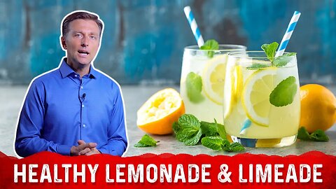 How To Make a Healthier Lemonade or Limeade? – Dr. Berg On Keto Lemonade