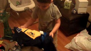 Little Boy Receives A Cool 'Giftception' Christmas Surprise You Won't Want To Miss